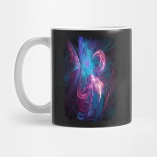 Alien Code 3 Teal Magenta Mug